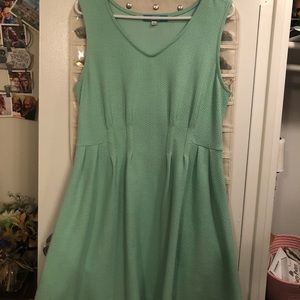 Mint Green Sleeveless Dress